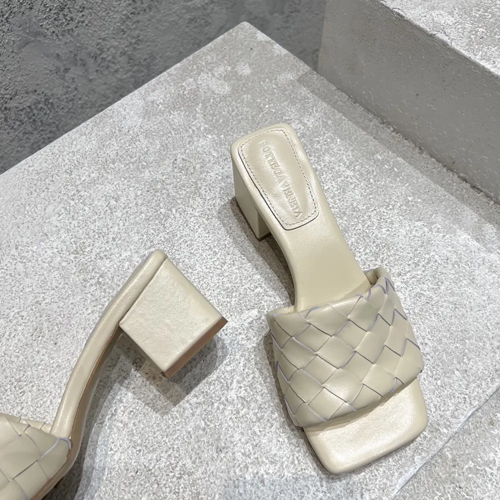 Bottega Veneta Women Parco Mule-White - image 7