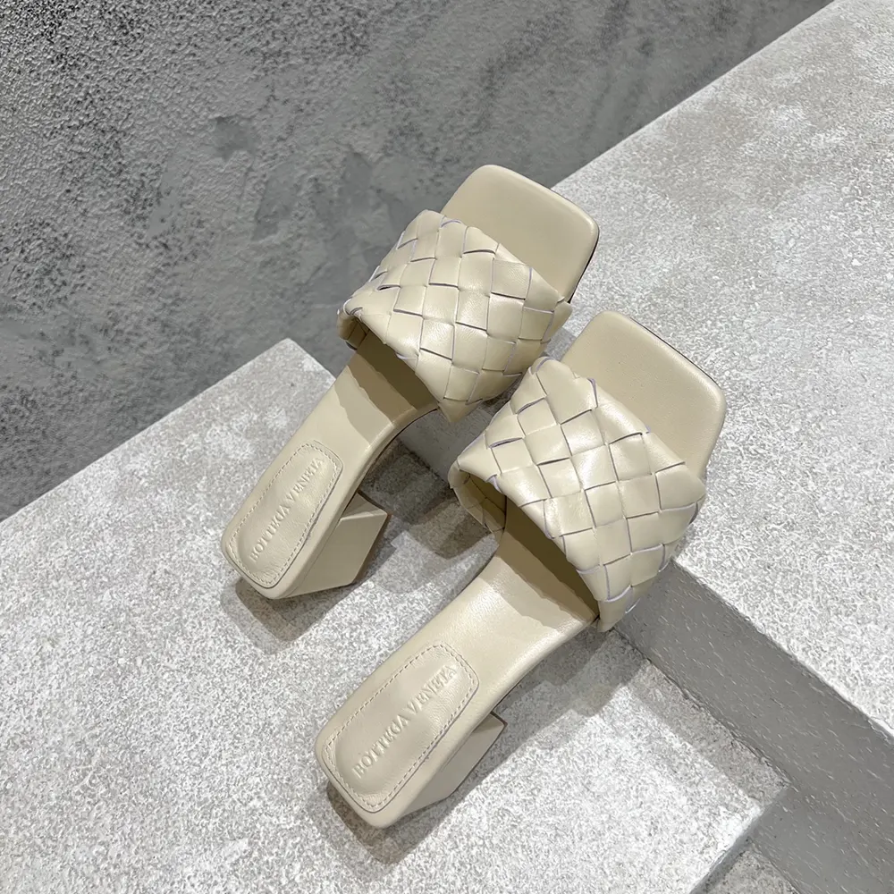 Bottega Veneta Women Parco Mule-White - image 6