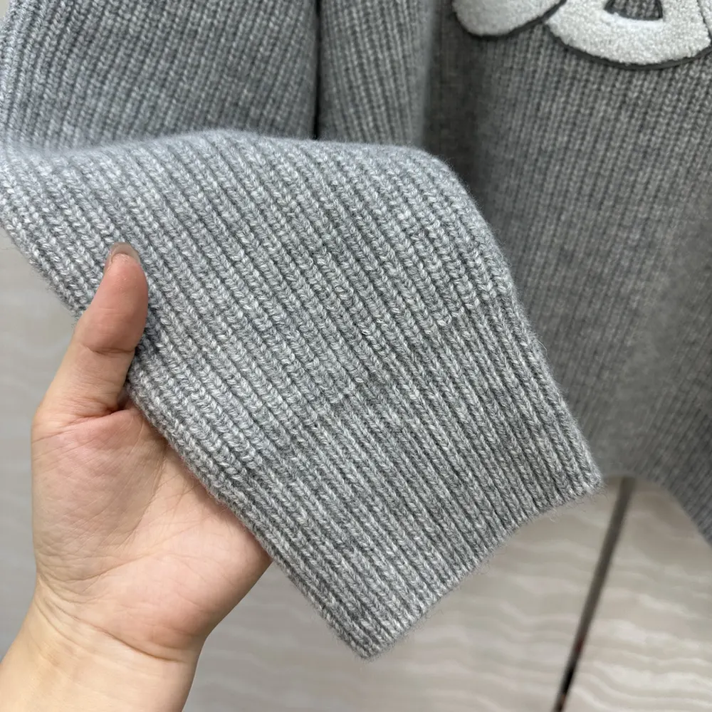 Celine Men Crew Neck Sweater In Ribbed Wool - image 6