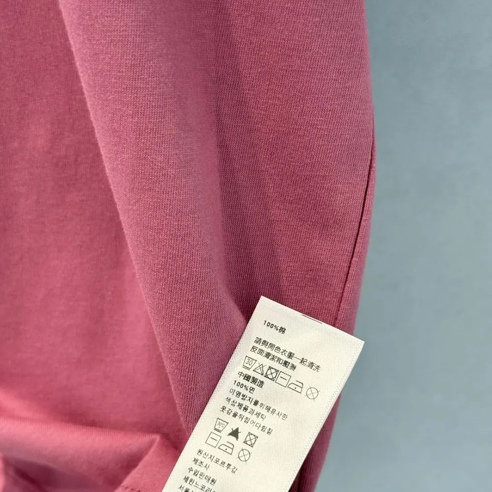 Celine Men Loose T-Shirt In Cotton Jersey-Rose - image 9