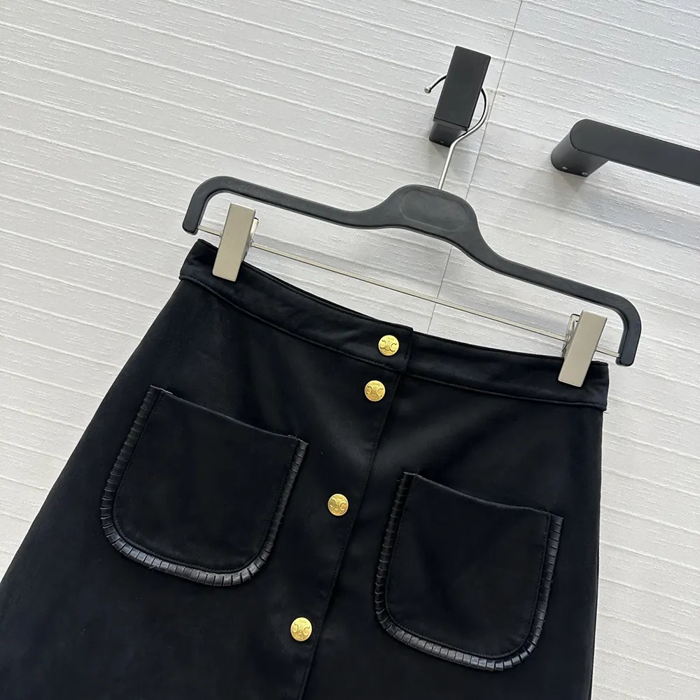 Celine Women Mini Skirt In Suede - image 4