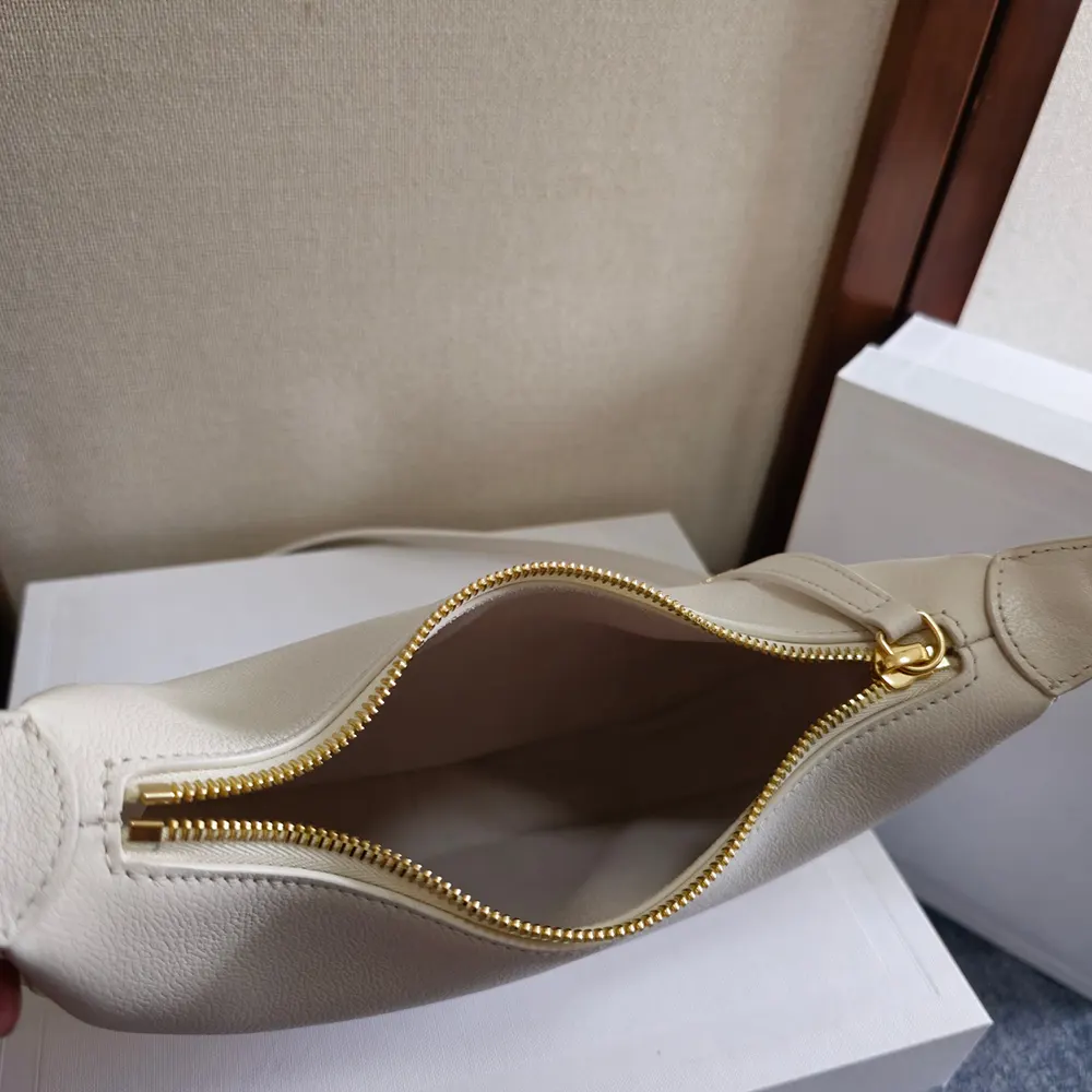 Celine Women Teen Celine Lulu in Grained Calfskin-White - image 7