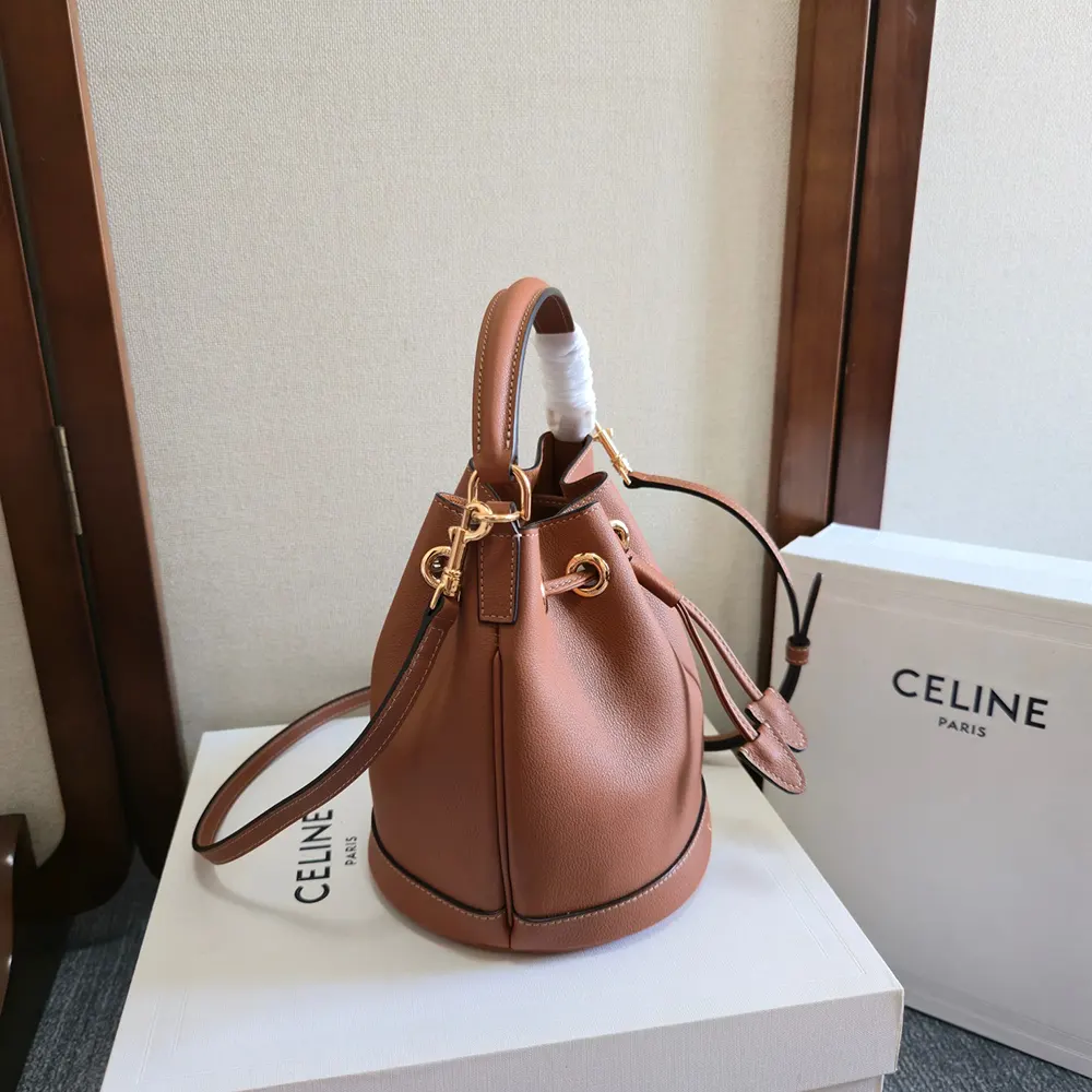 Celine Women Teen Clara Bag in Supple Grained Calfskin - image 4