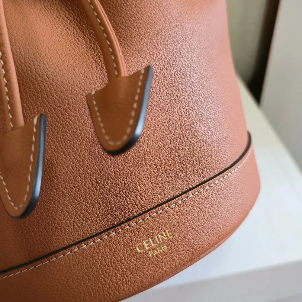 Celine Women Teen Clara Bag in Supple Grained Calfskin - image 9