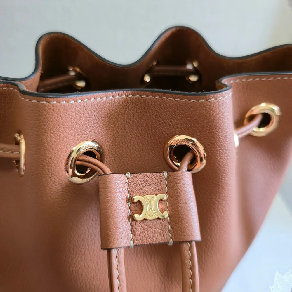 Celine Women Teen Clara Bag in Supple Grained Calfskin - image 8