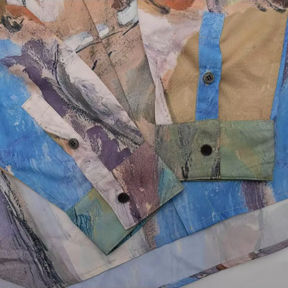 Dior Men Duncan Grant and Charleston Shirt Multicolor Cotton and Silk Poplin - image 7