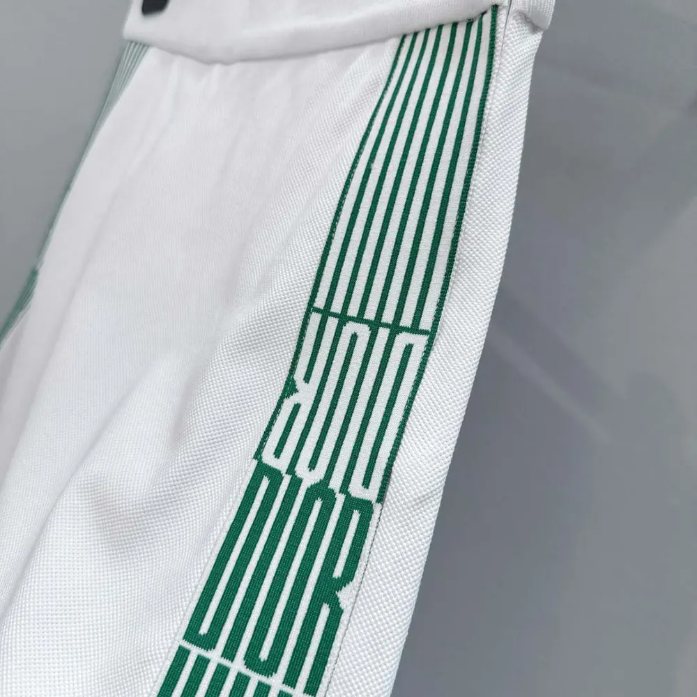 Dior Women Vibe Skort White Cotton Jersey with Pine Green Dior Graphique Motif - image 6
