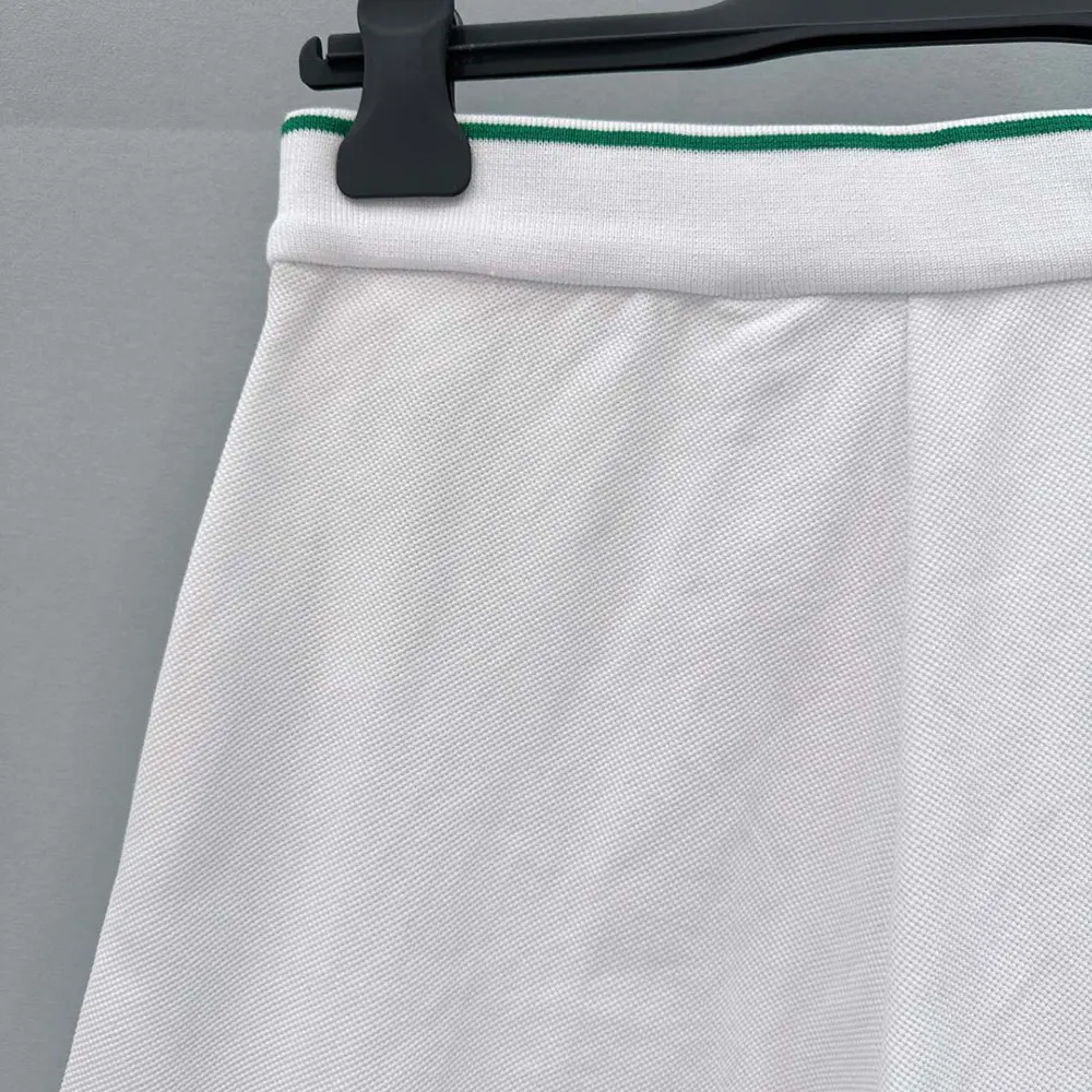 Dior Women Vibe Skort White Cotton Jersey with Pine Green Dior Graphique Motif - image 9