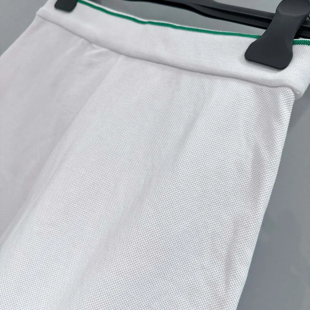 Dior Women Vibe Skort White Cotton Jersey with Pine Green Dior Graphique Motif - image 8