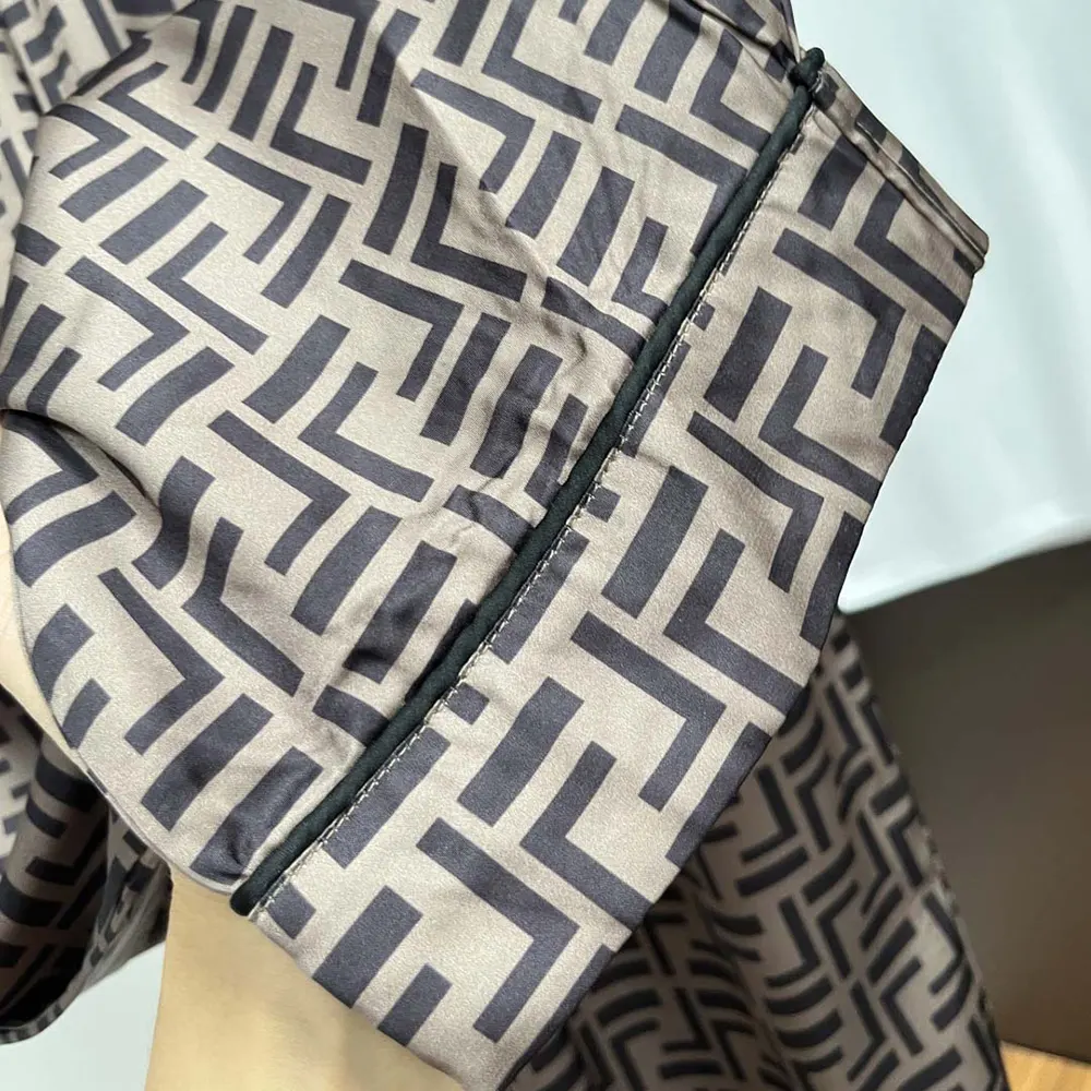 Fendi Men FF Short-Sleeved Silk Pajama Set - image 6
