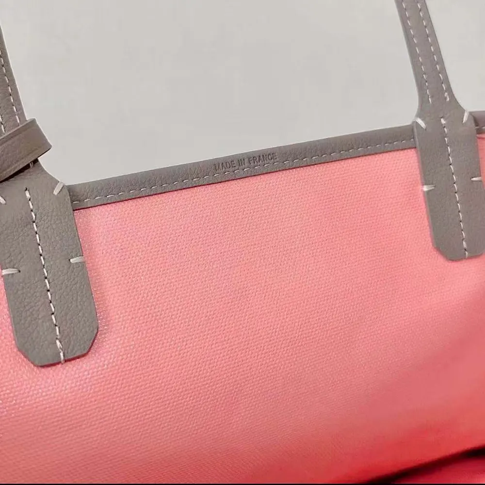 Goyard Women Saint Louis GM Bag-Grey/Pink - image 8