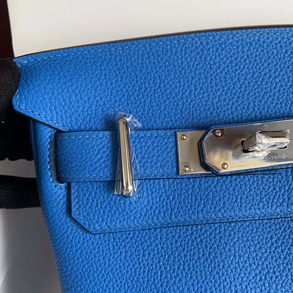 Hermes Unisex Hac A Dos PM Backpack-Blue - image 8