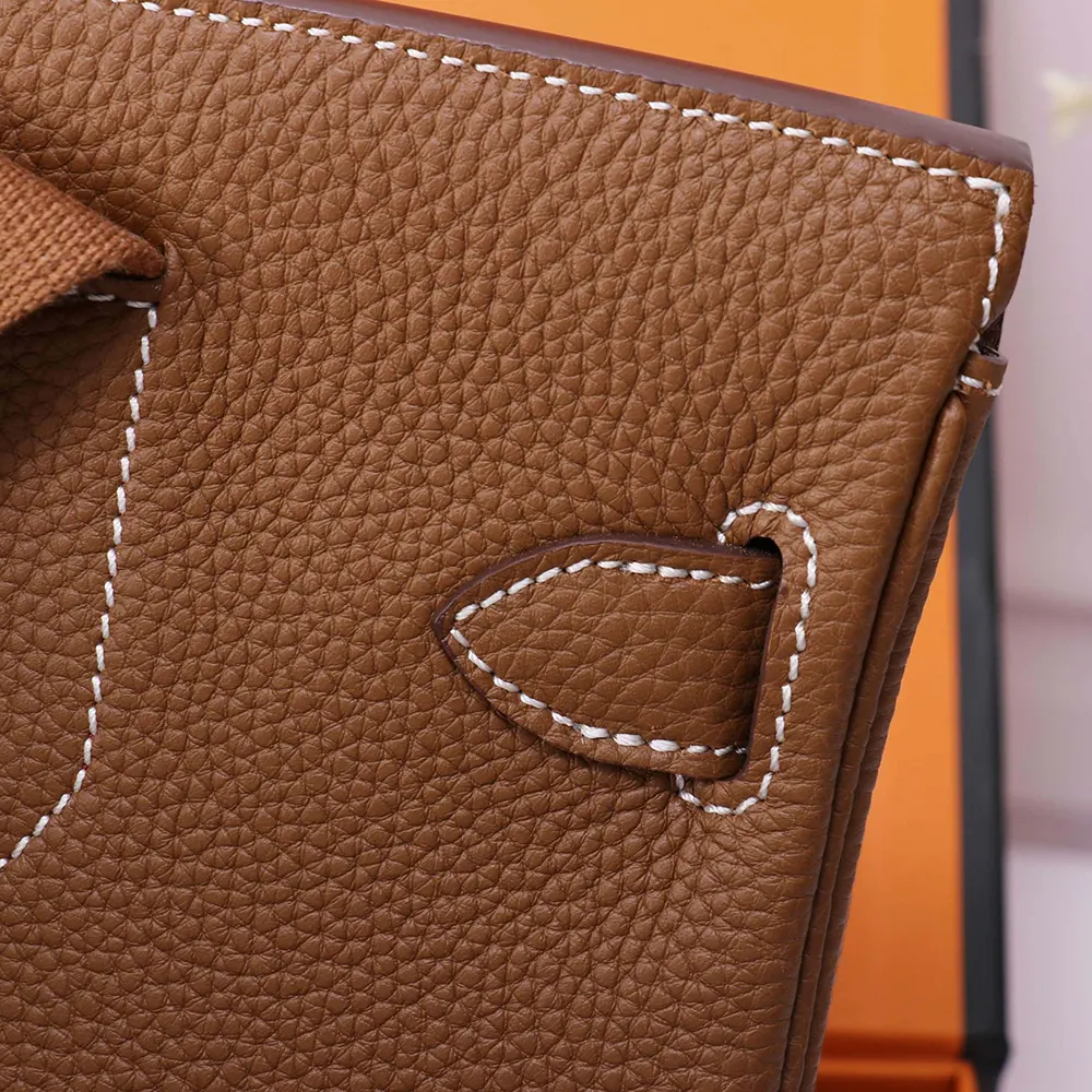 Hermes Unisex Hac A Dos PM Backpack-Brown - image 8