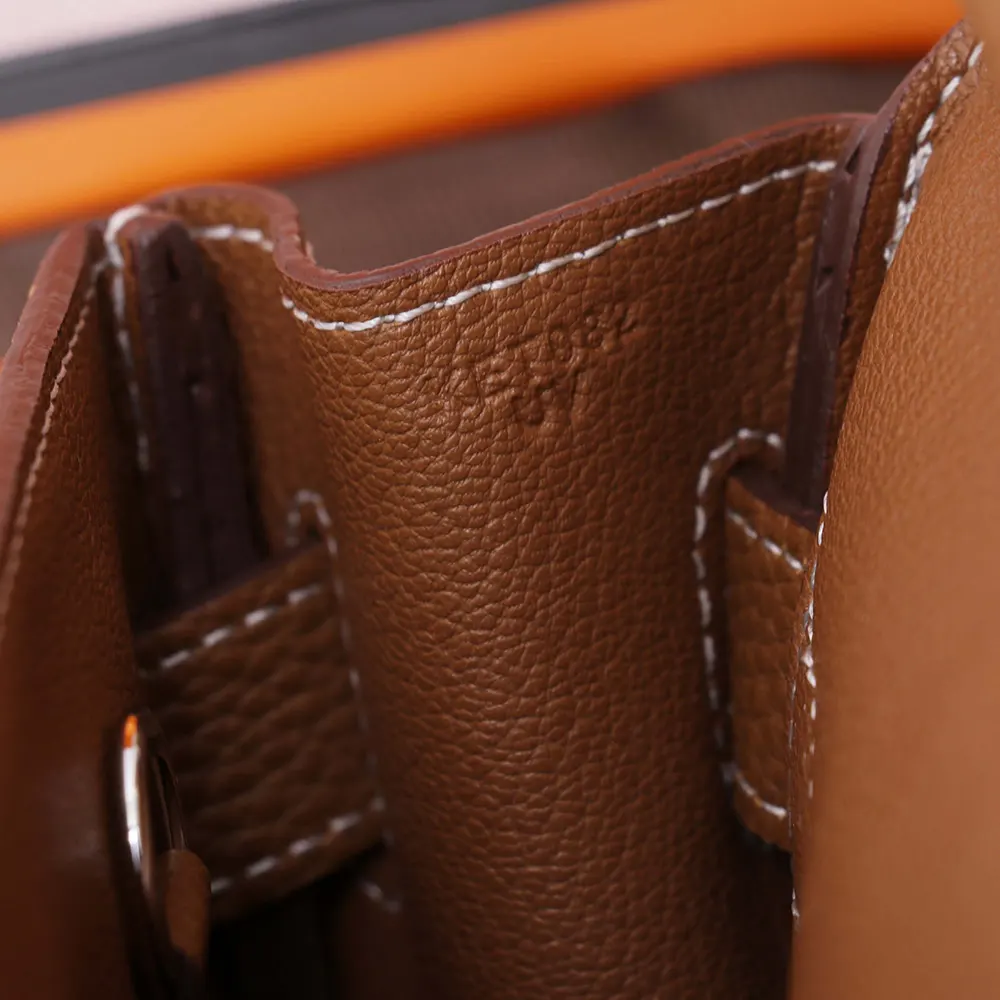 Hermes Unisex Hac A Dos PM Backpack-Brown - image 9
