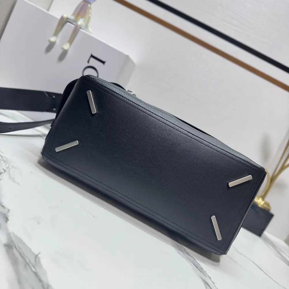 Loewe Unisex Small Puzzle Biker Bag-Black - image 5