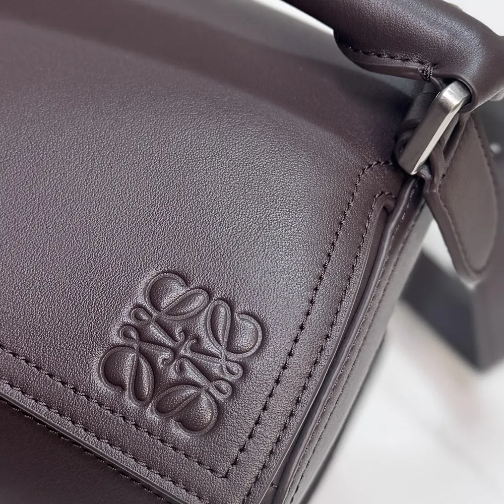 Loewe Unisex Small Puzzle Biker Bag in Shiny Calfskin - image 9