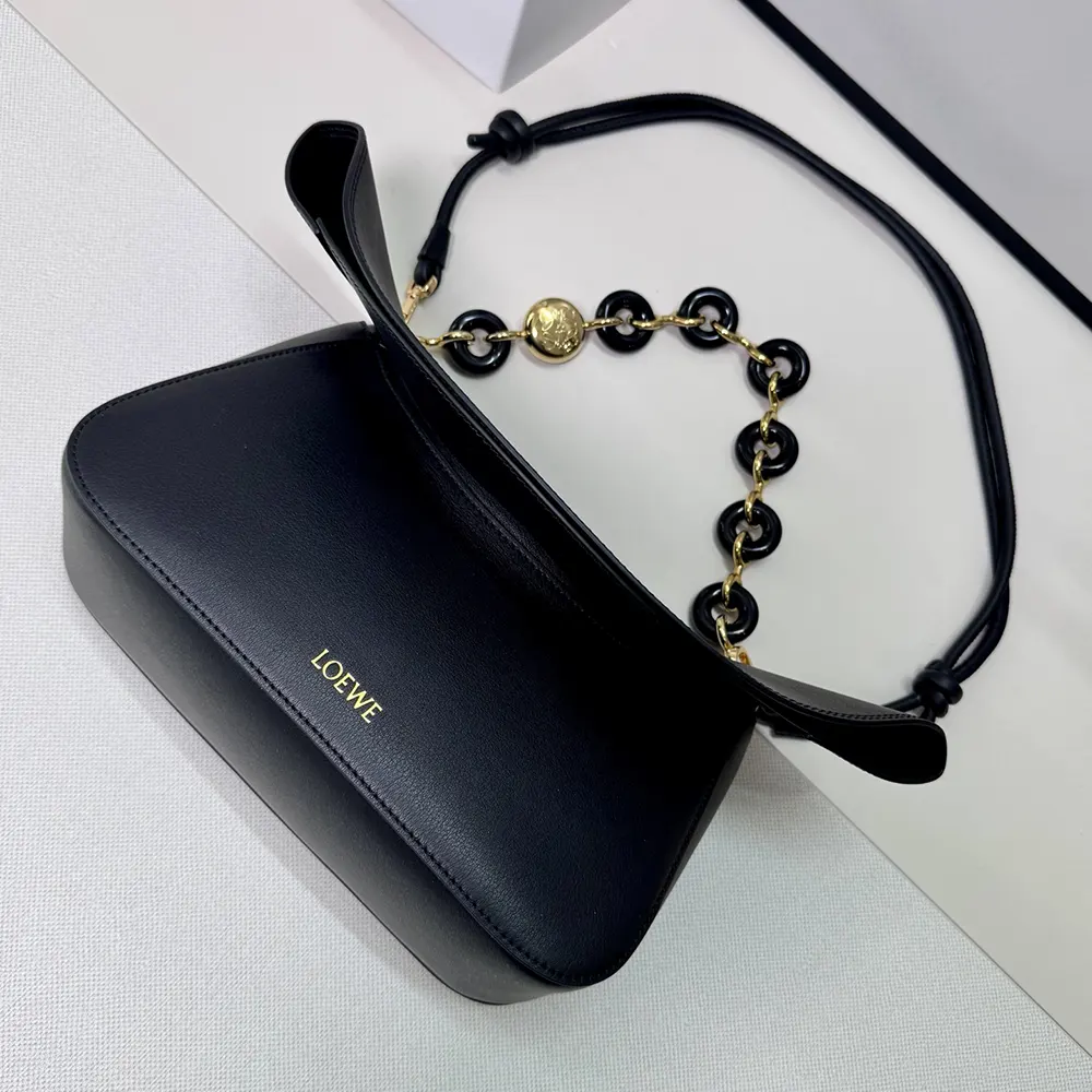 Loewe Women Medium Ola Bag in Smooth Calfskin-Black - image 6