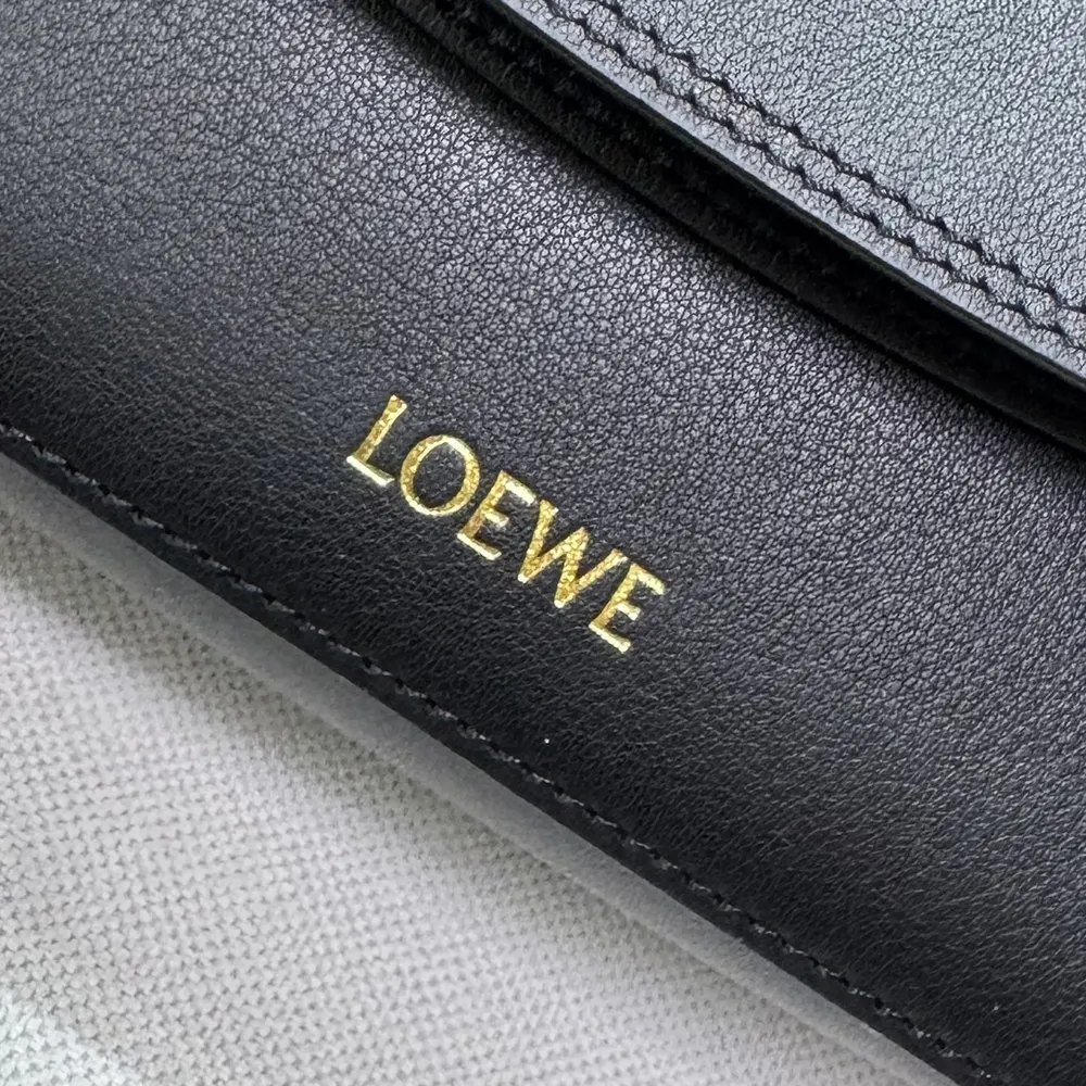 Loewe Women Medium Ola Bag in Smooth Calfskin-Black - image 9