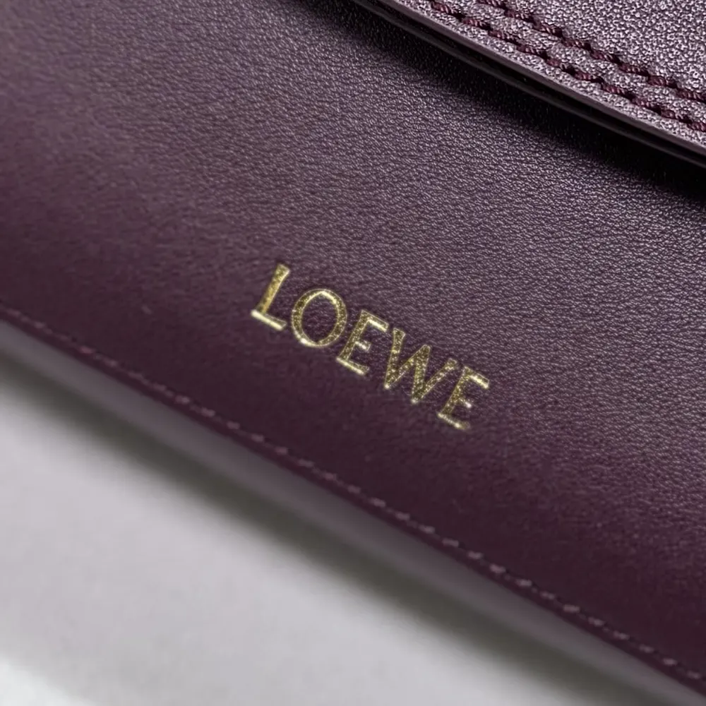 Loewe Women Medium Ola Bag in Smooth Calfskin-Dark Burgundy - image 7