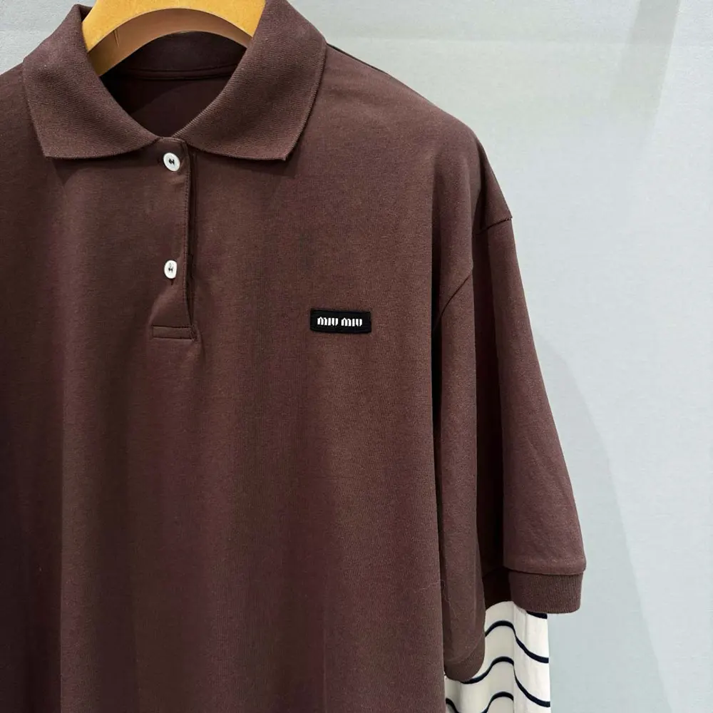 Miu Miu Women Jersey Polo Shirt - image 4