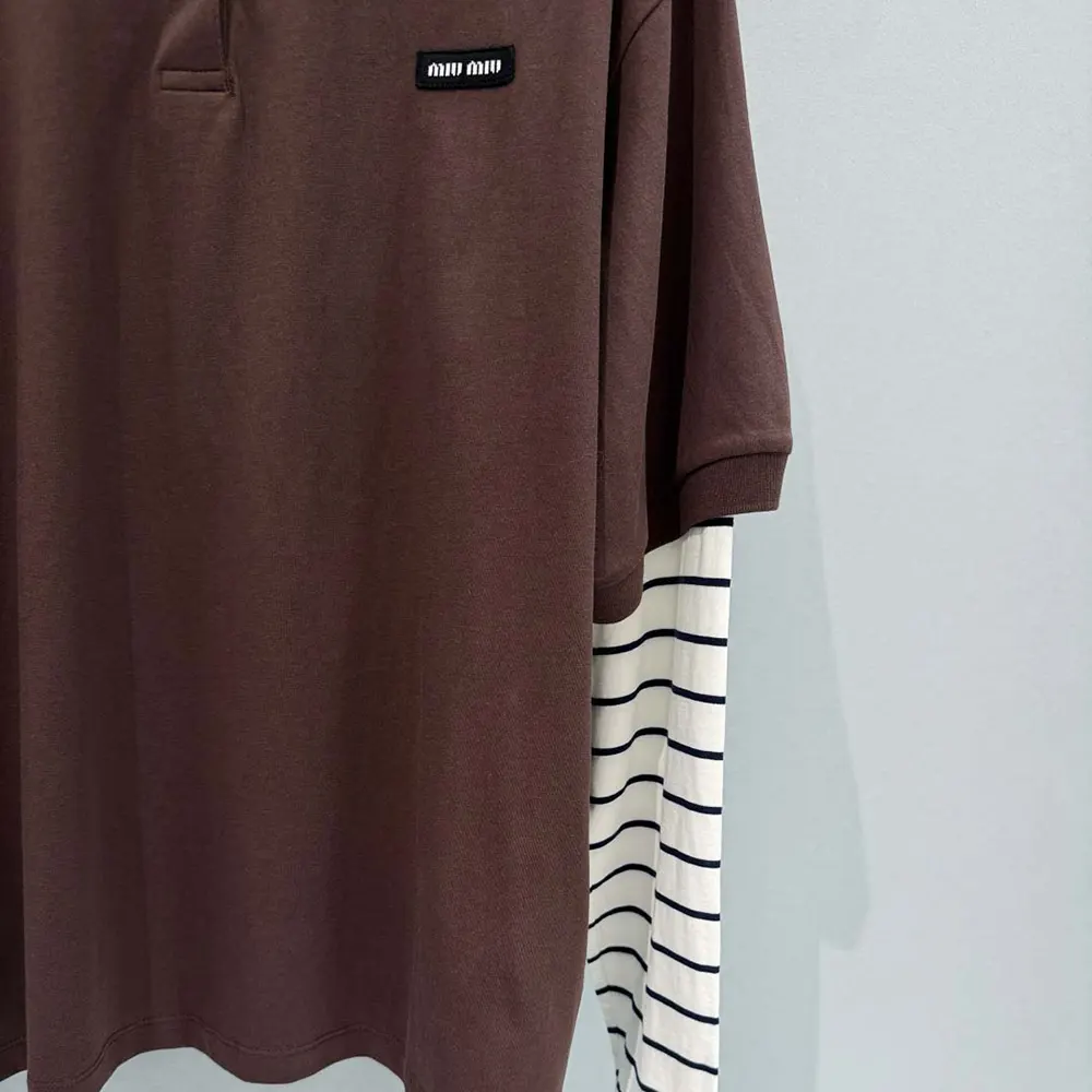 Miu Miu Women Jersey Polo Shirt - image 8