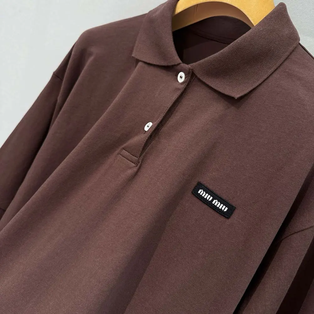 Miu Miu Women Jersey Polo Shirt - image 5