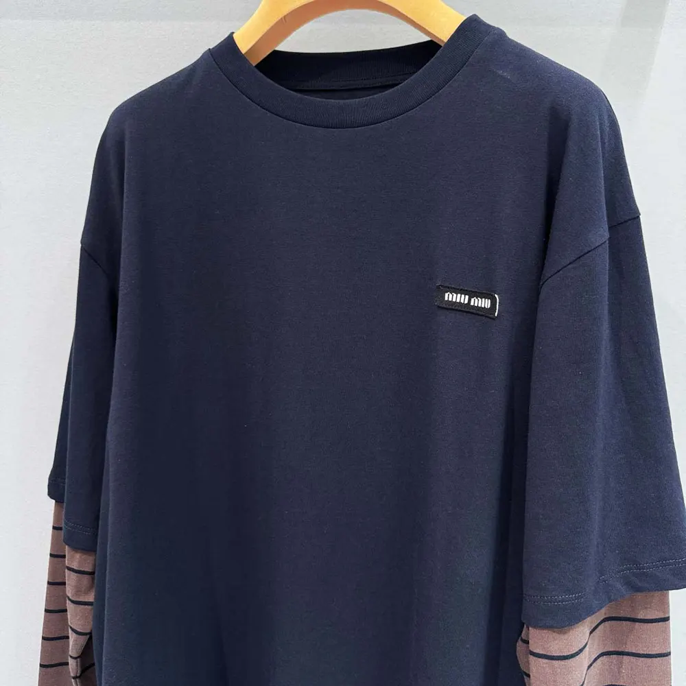 Miu Miu Women Long-sleeved Jersey T-shirt - image 4