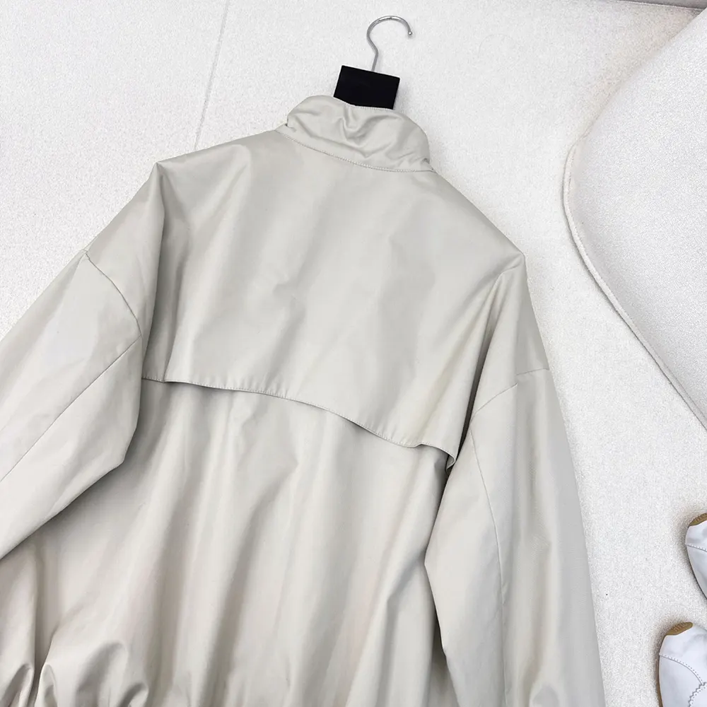 Miu Miu Women Panama Cotton Blouson Jacket - image 6