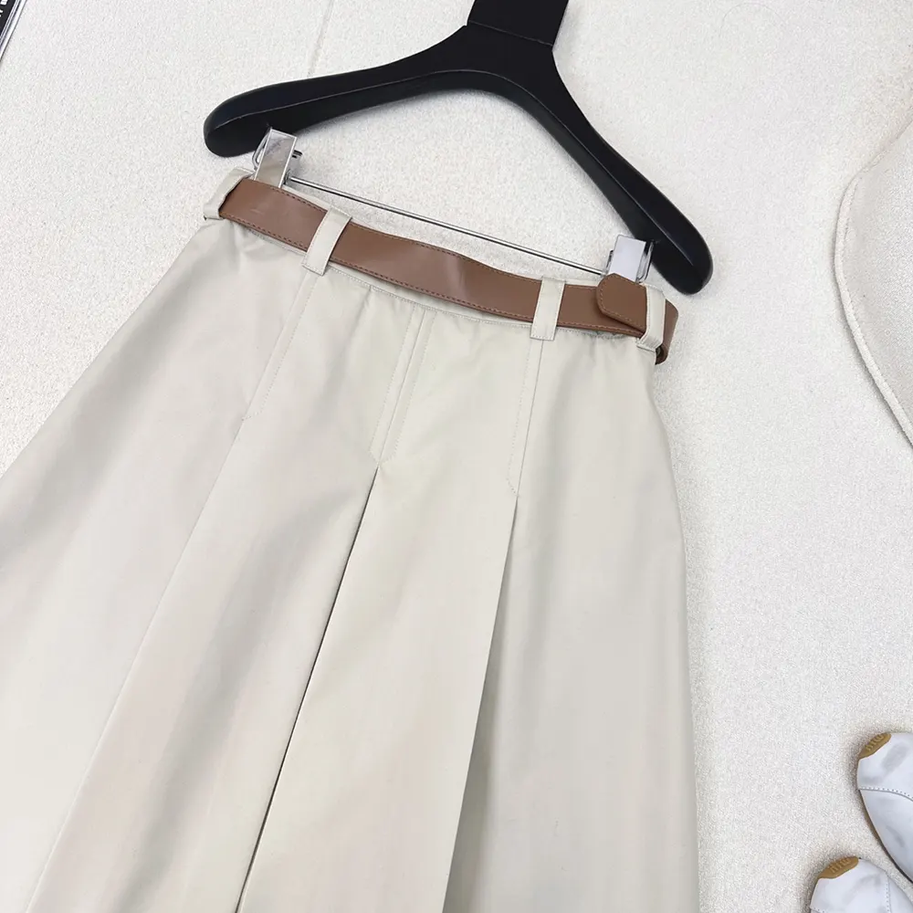 Miu Miu Women Panama Cotton Skirt - image 5