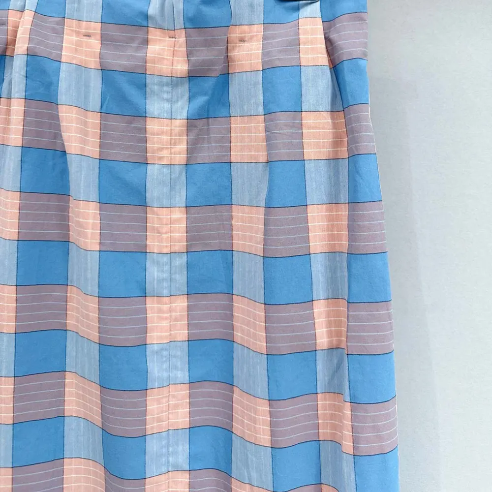 Prada Women Checked Poplin Midi-skirt - image 8