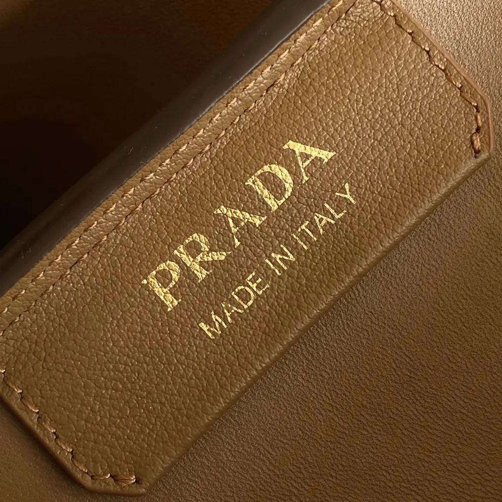 Prada Women Darling Medium Leather Shoulder Bag-Brown - image 10