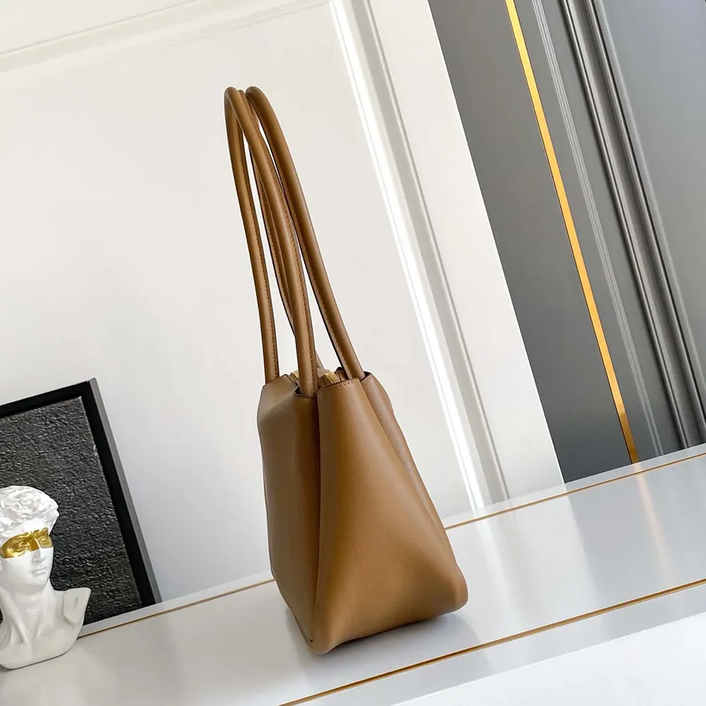 Prada Women Darling Medium Leather Shoulder Bag-Brown - image 4