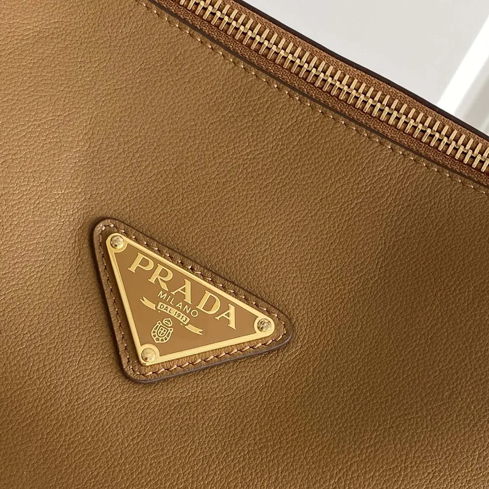 Prada Women Darling Medium Leather Shoulder Bag-Brown - image 8