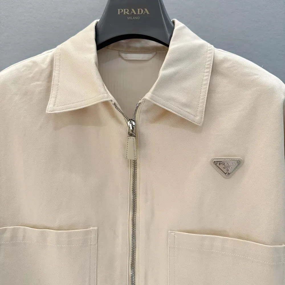 Prada Women Denim Blouson Jacket - image 4
