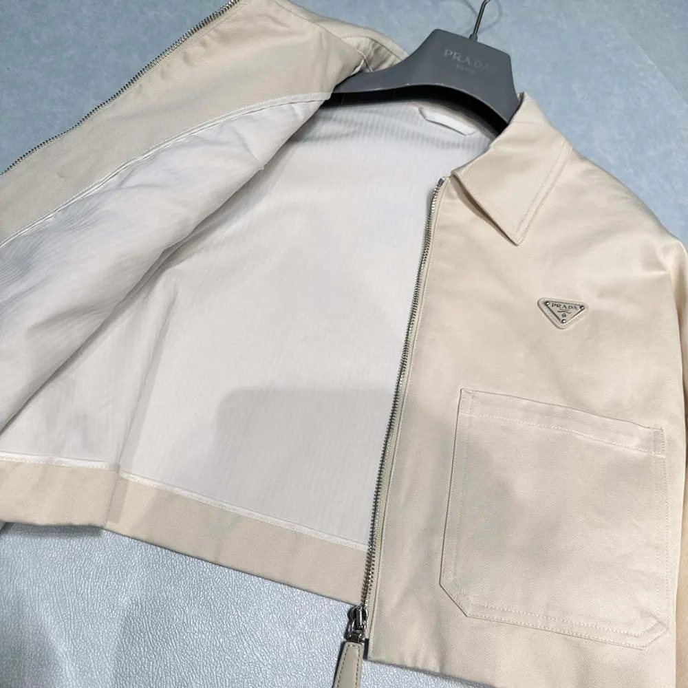 Prada Women Denim Blouson Jacket - image 7
