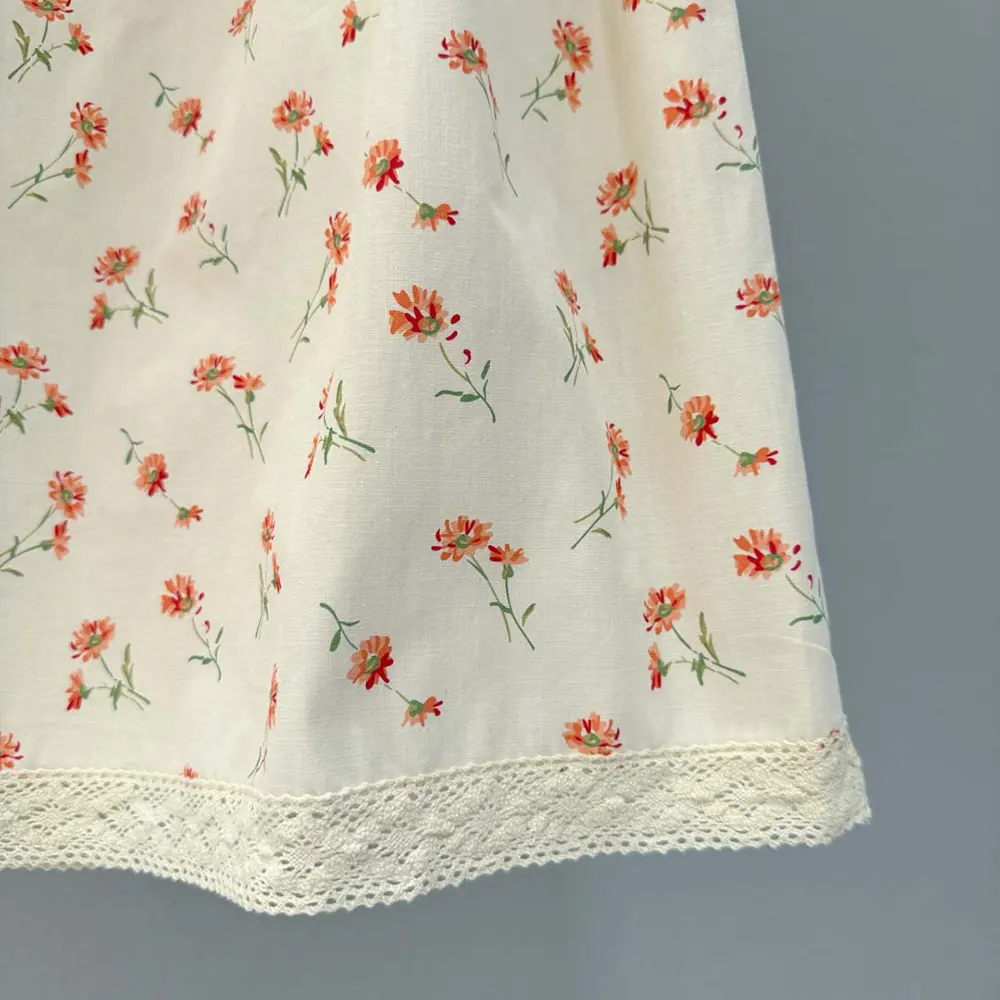 Prada Women Floral Print Linen Mini-dress - image 9