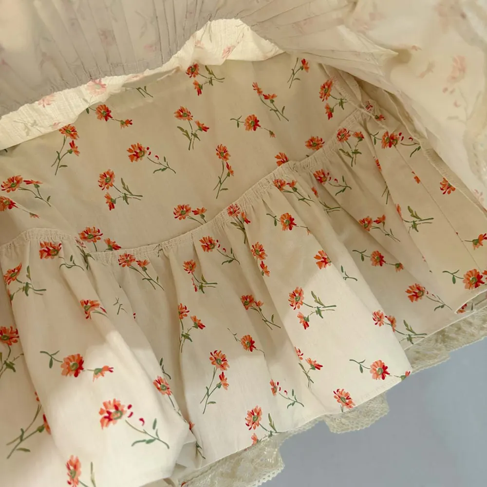 Prada Women Floral Print Linen Miniskirt - image 6