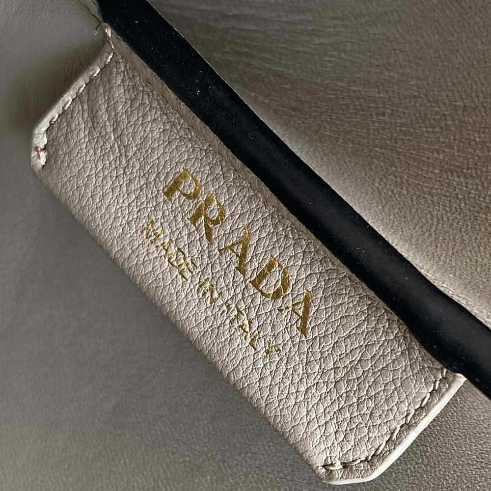 Prada Women Prada Darling Medium Leather Shoulder Bag-Gray - image 10