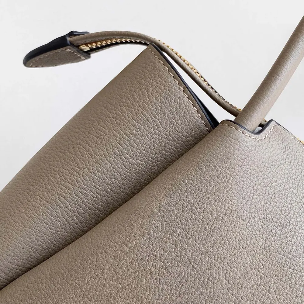 Prada Women Prada Darling Medium Leather Shoulder Bag-Gray - image 7