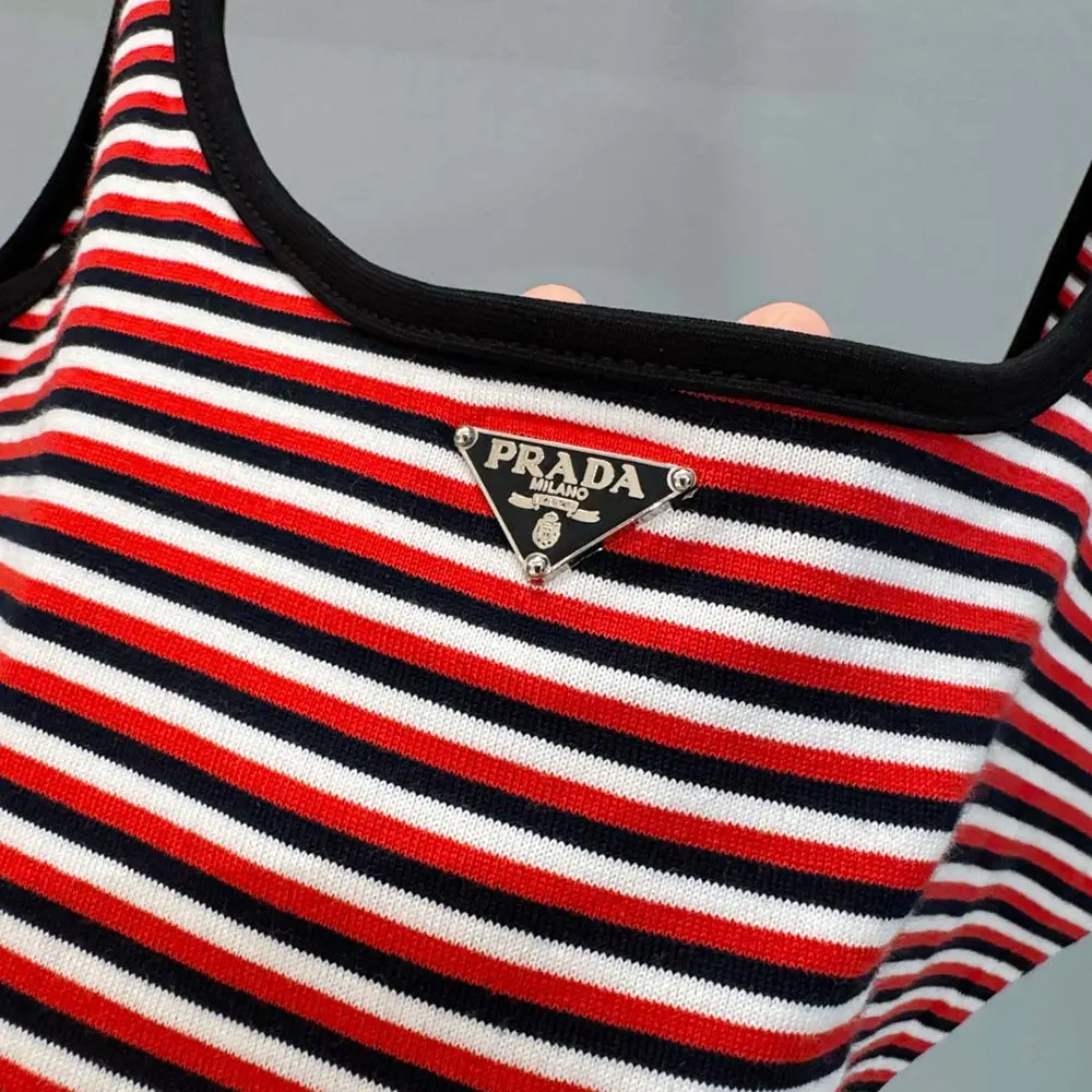 Prada Women Striped Interlock Jersey One-piece Swimsuit - image 7