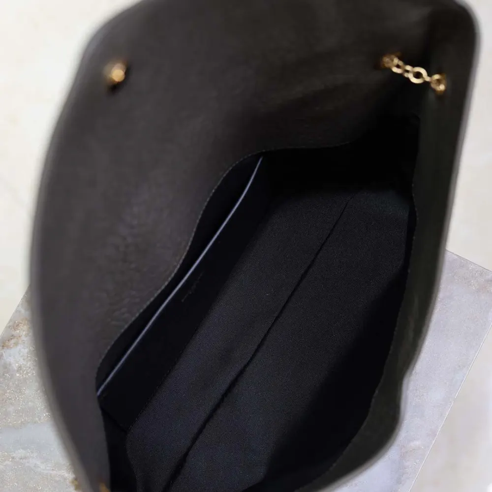 Saint Laurent YSL Women Cassandre XXL Envelope Pouch On Chain In Lambskin 35cm - image 10
