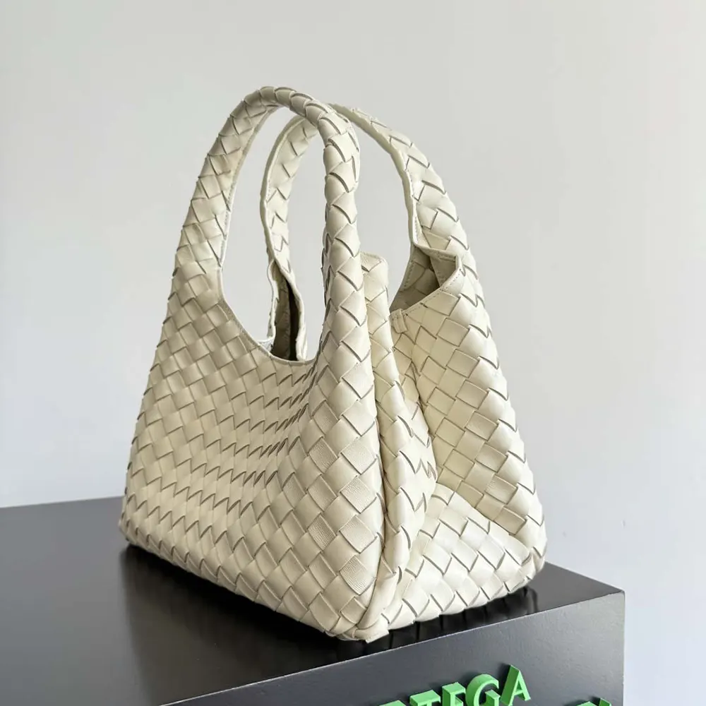 Bottega Veneta Women Medium Campana-White - image 4