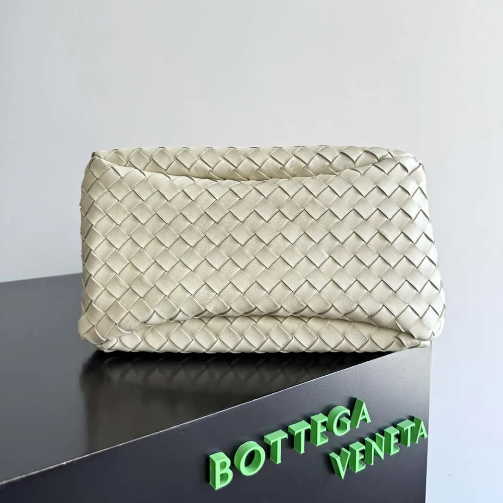 Bottega Veneta Women Medium Campana-White - image 5