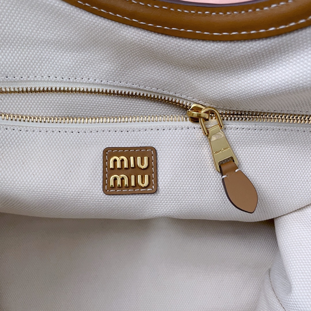 Miu Miu Women IVY Corduroy Shopping Bag - image 6