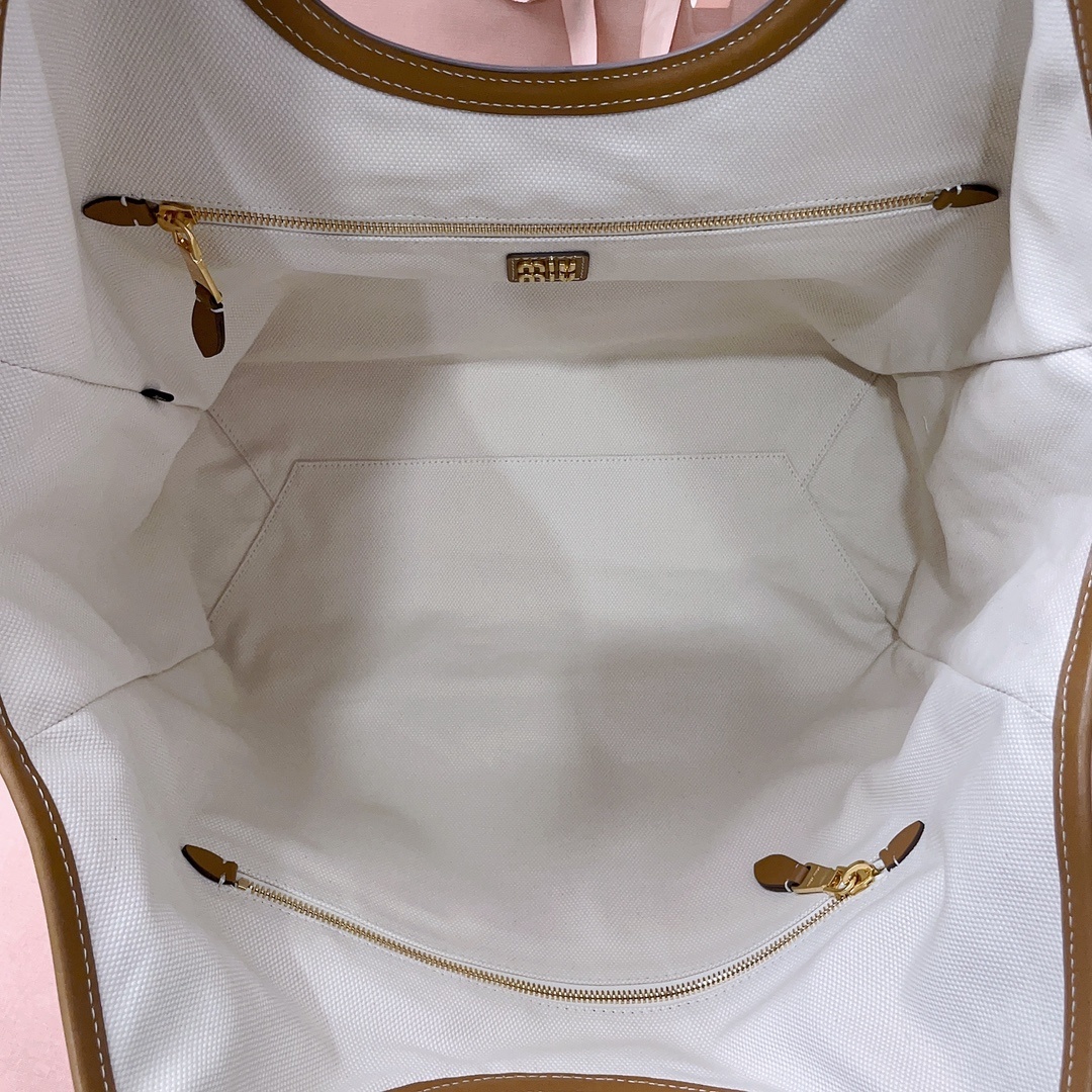 Miu Miu Women IVY Corduroy Shopping Bag - image 7