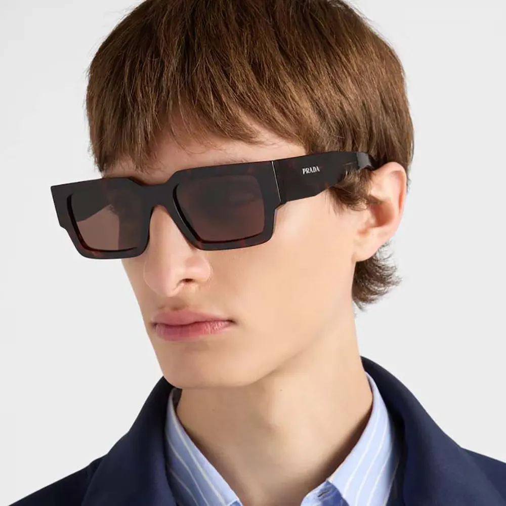 Prada Unisex Symbole Sunglasses-Coffee Lenses - image 5