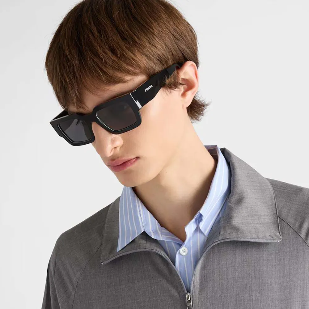 Prada Unisex Symbole Sunglasses-Slate Gray Lenses - image 5