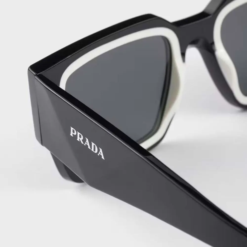 Prada Unisex Symbole Sunglasses-Slate Gray Lenses - image 4