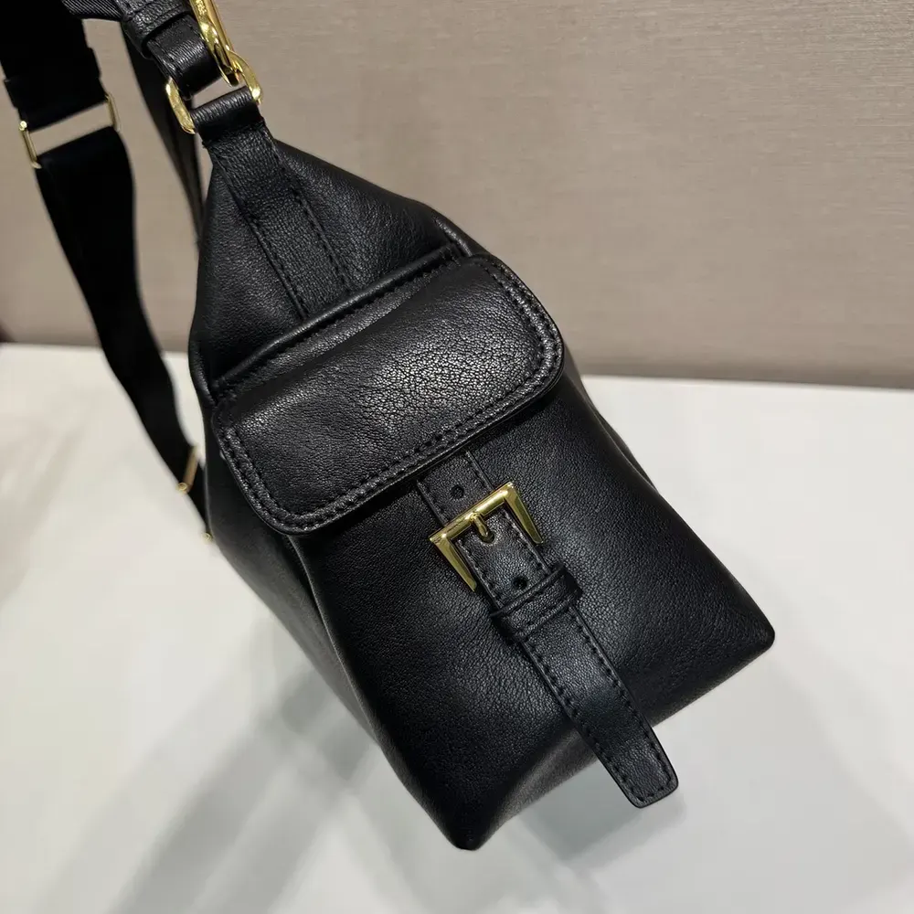 Prada Women Explore Large Nappa Leather Bag-Black - image 5