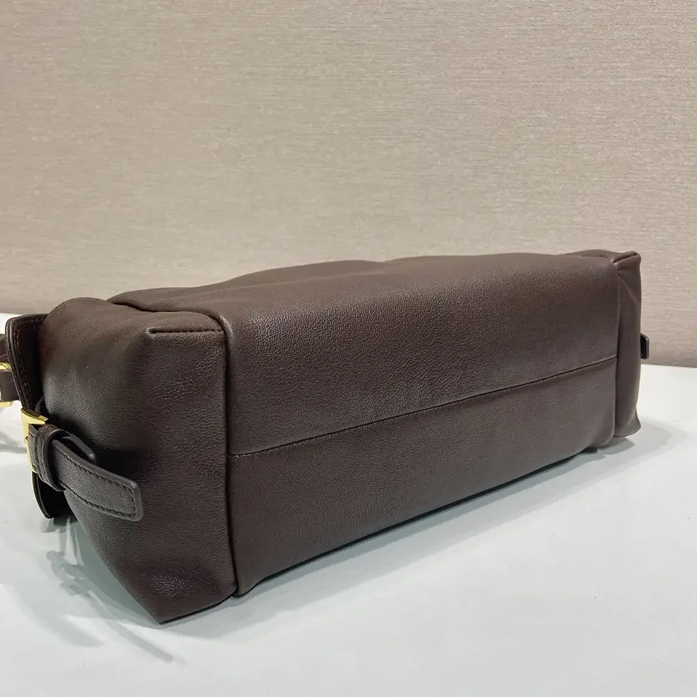 Prada Women Explore Large Nappa Leather Bag-Dark Brown - image 7